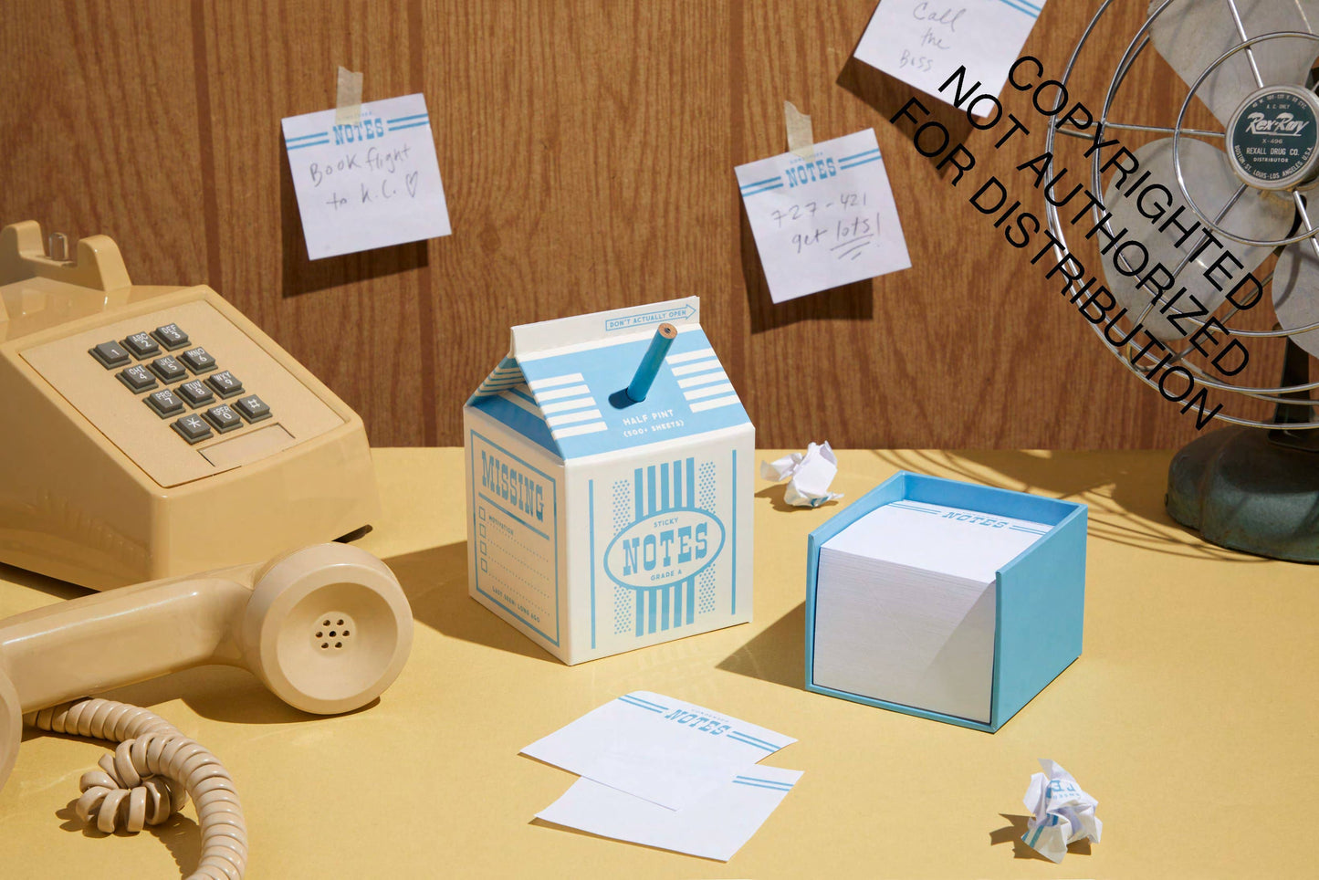 Grade A Notes Milk Carton Note Set