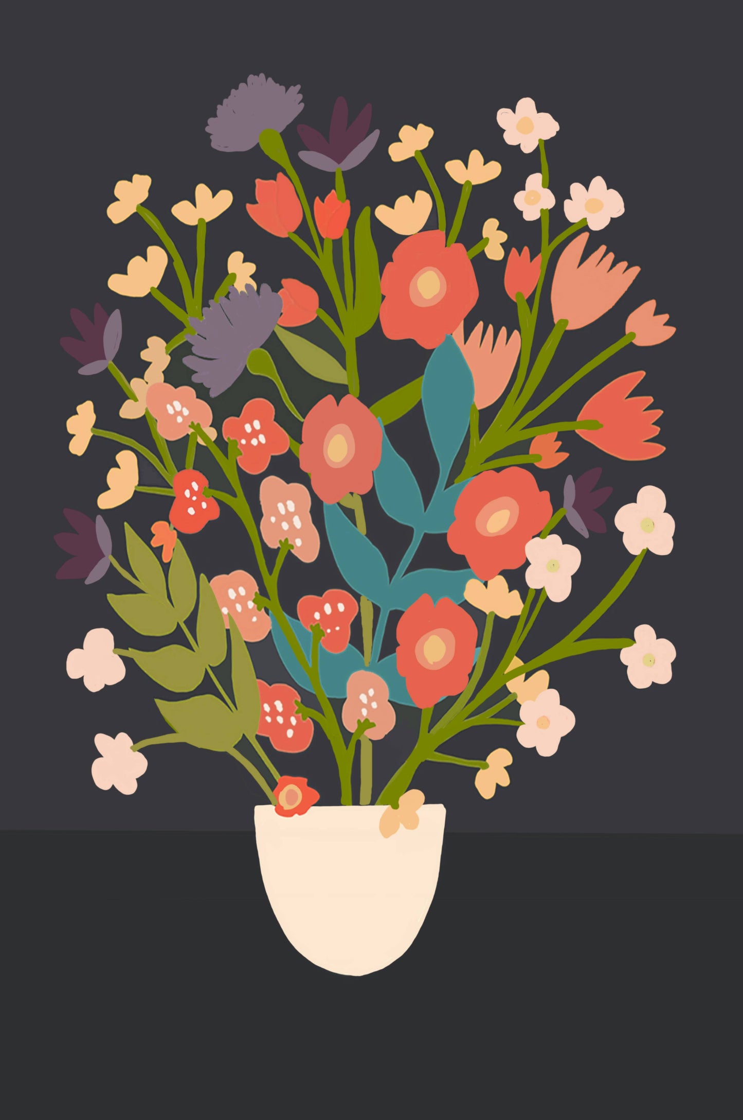 Bouquet Paint by Number Kit