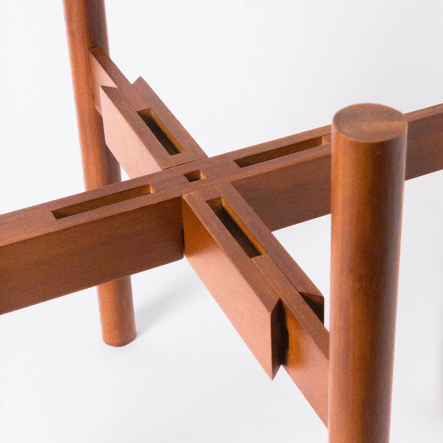 Two Set | 9" Signature Stone Planter & Bamboo Stand