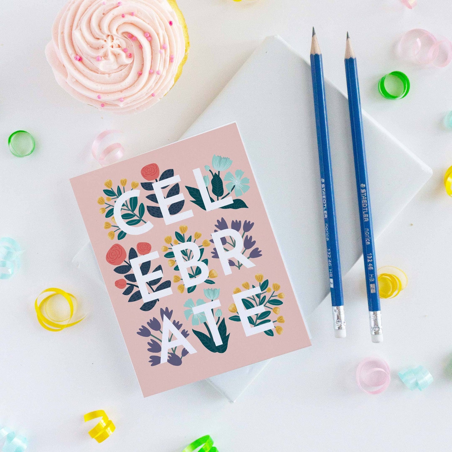 Celebrate Floral Birthday Card