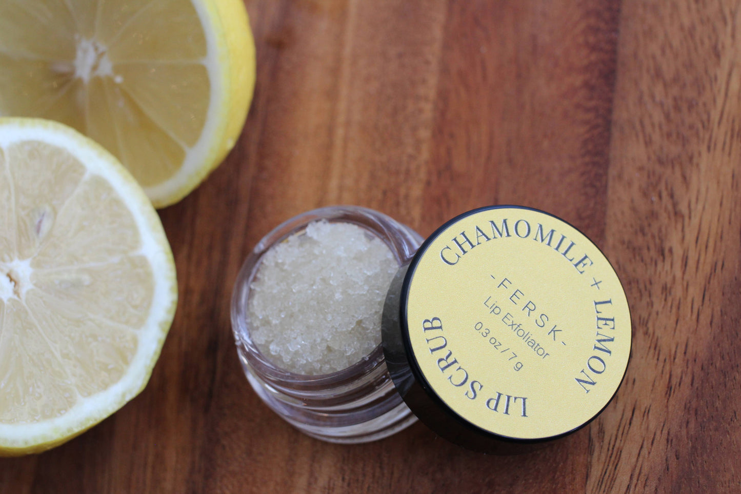 Chamomile Lemon Lip Scrub