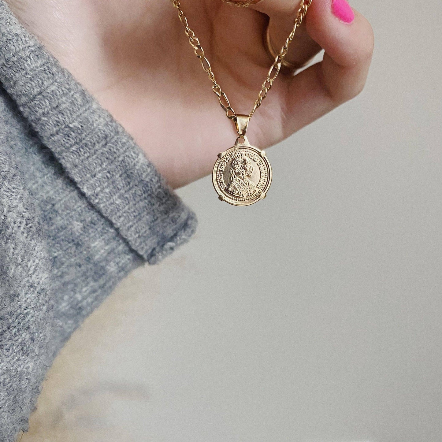 Vintage Coin Necklace
