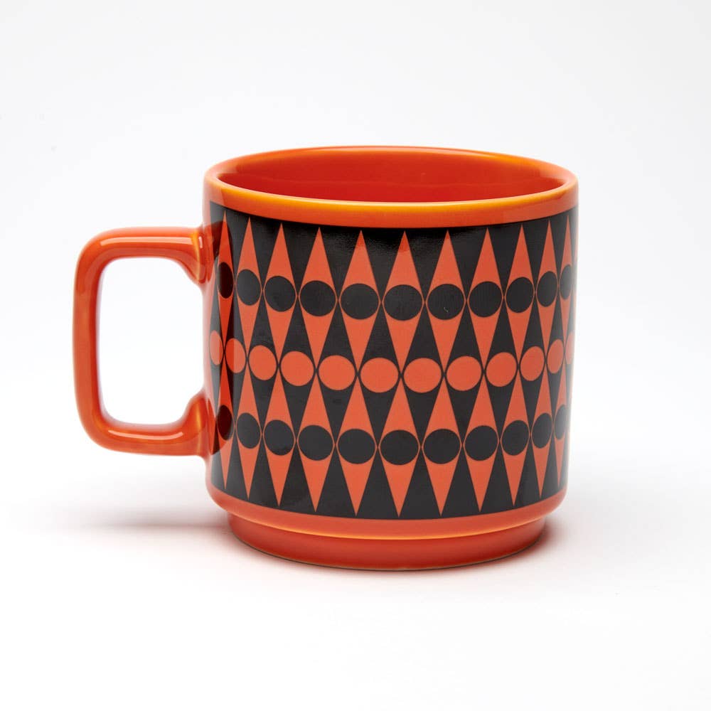 Magpie x Hornsea Mug Backgammon Orange