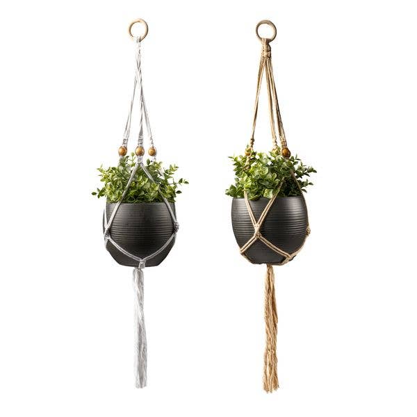 Seed & Sprout Let's Hang Macrame Plant Hanger