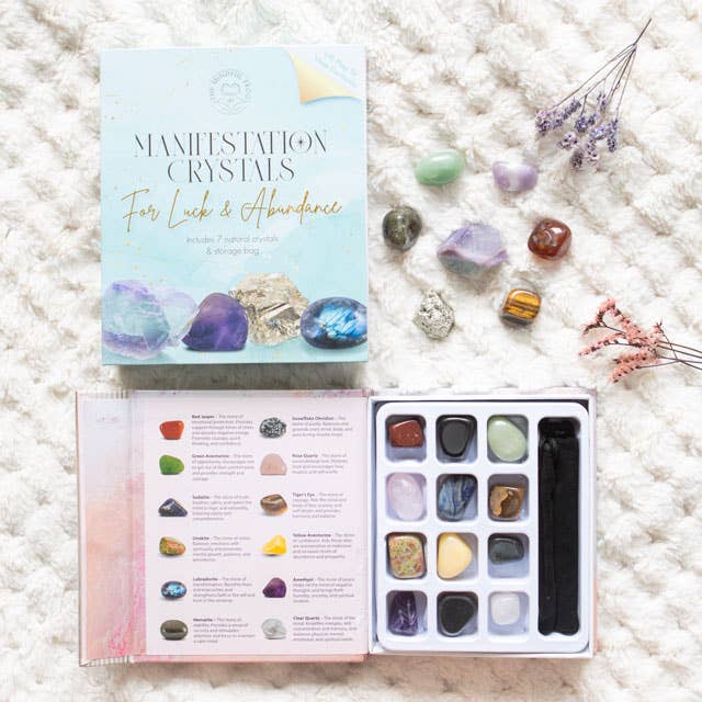 Manifestation Crystal Healing Gift Set