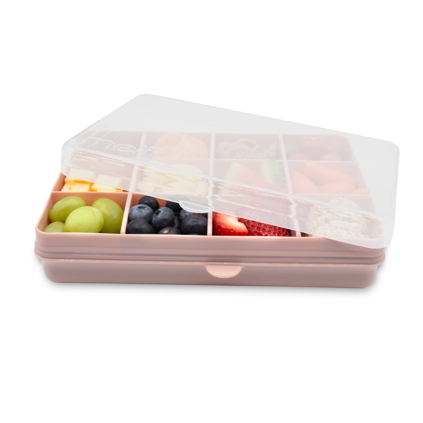 Snackle Box, Divided Snack Container with 12 Compartments