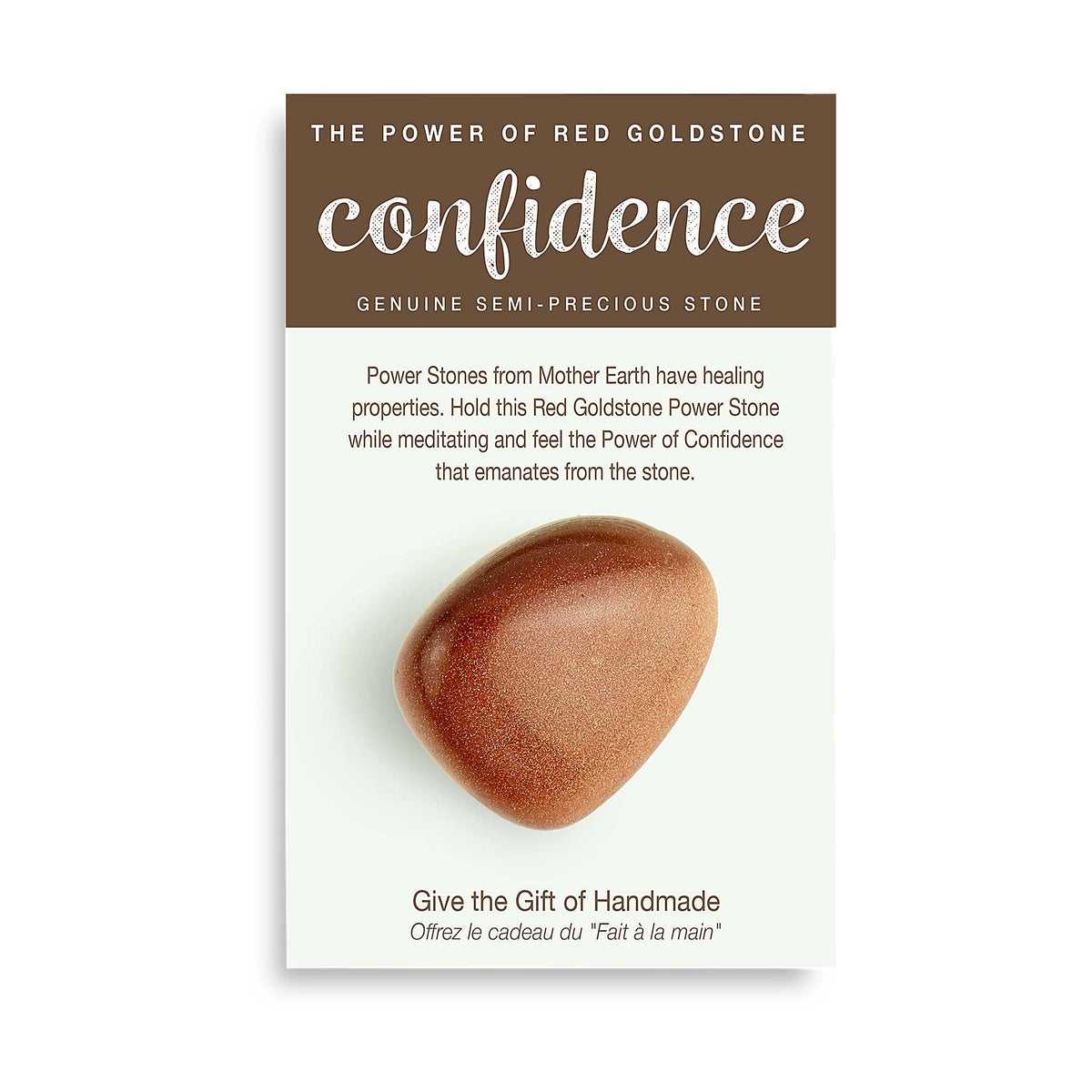 Power Stone Red Goldstone for Confidence