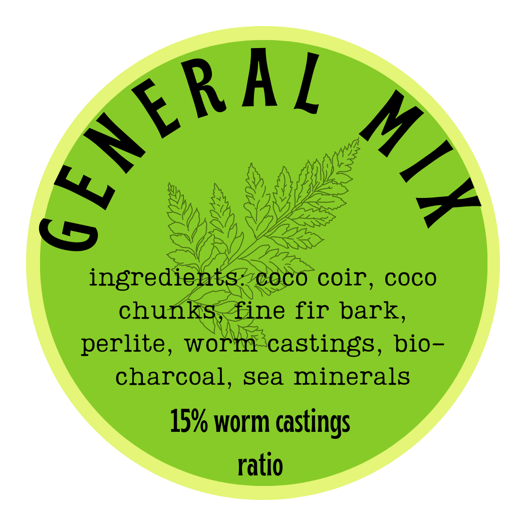 General blend-Potting soil for indoor plants (Copy): Small (3 L)