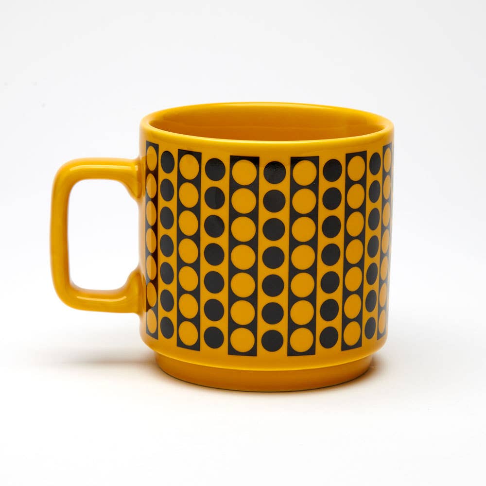 Magpie x Hornsea Mug Circles Yellow