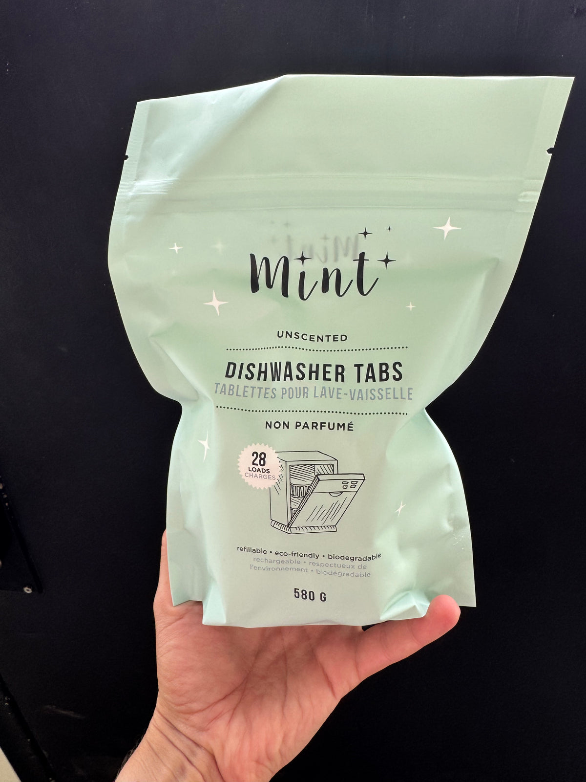 Mint Dishwasher Tabs