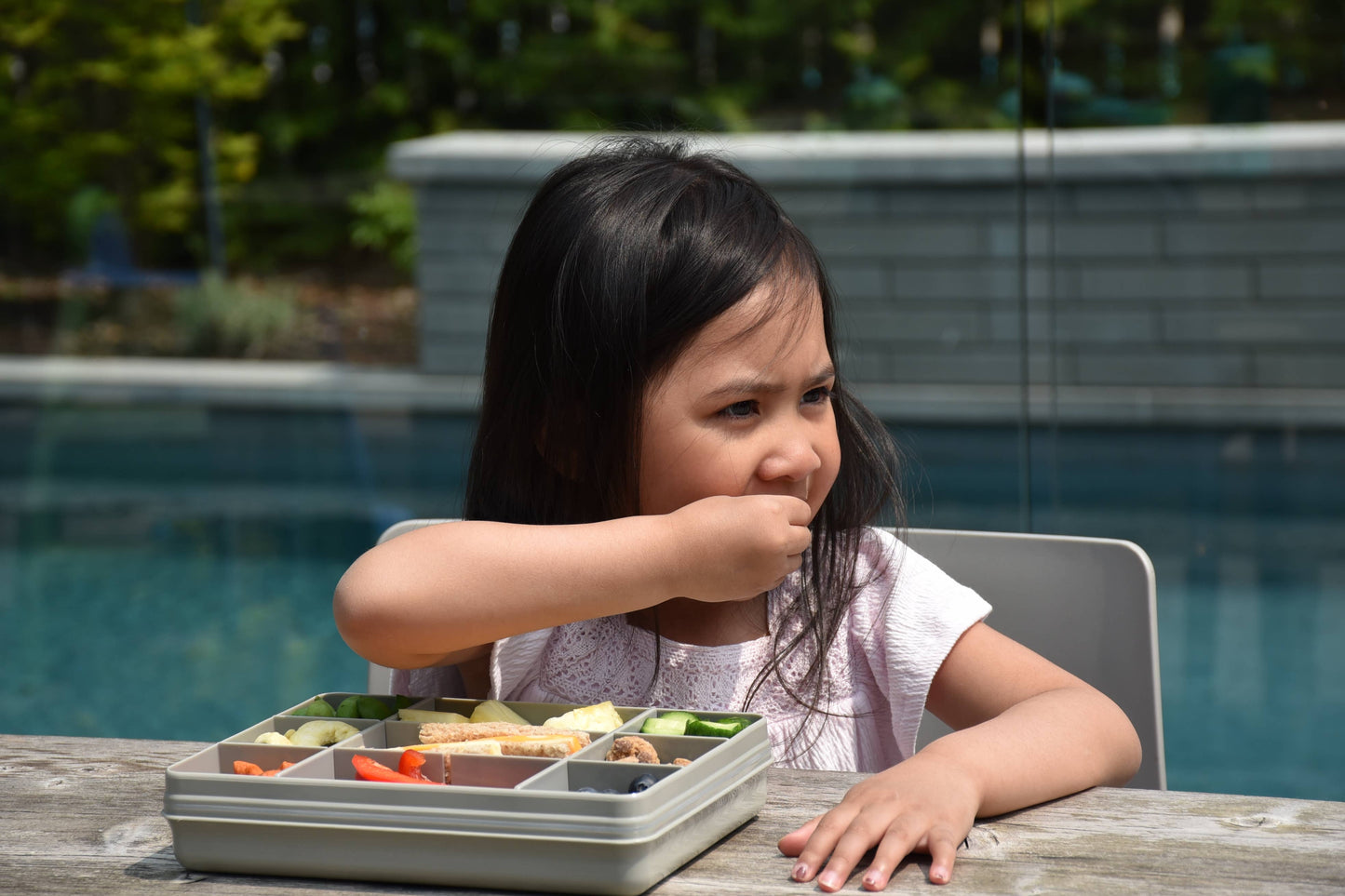 Snackle Box, Divided Snack Container with 12 Compartments