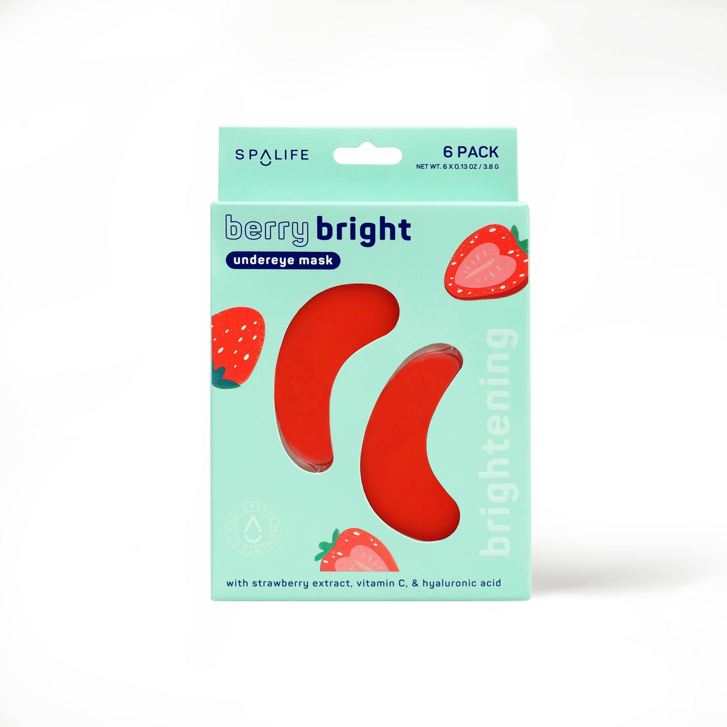 Berry Bright Brightening Undereye masks - 8 Pairs