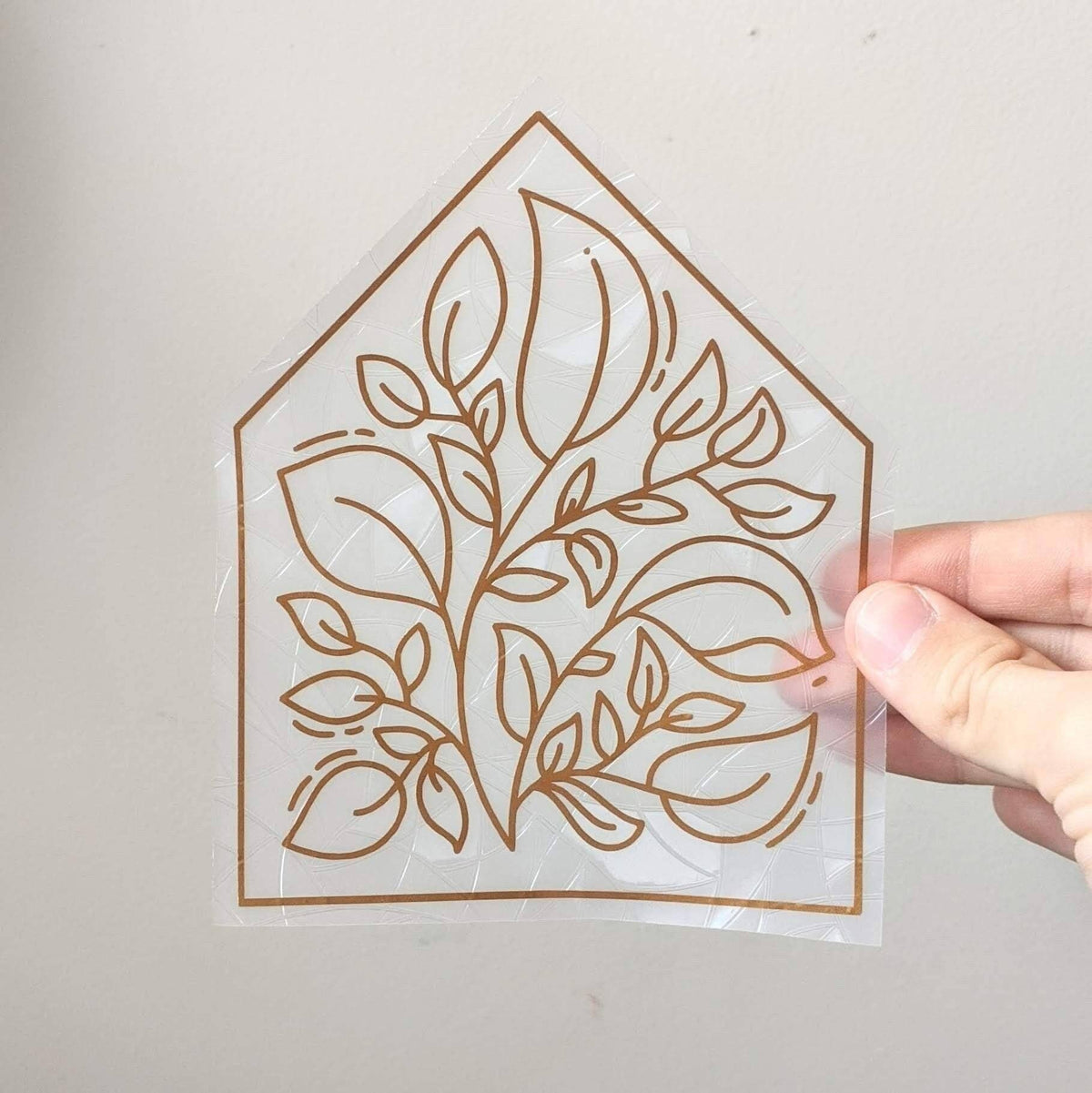 Greenhouse Suncatcher Sticker | Gift for Plant Lovers