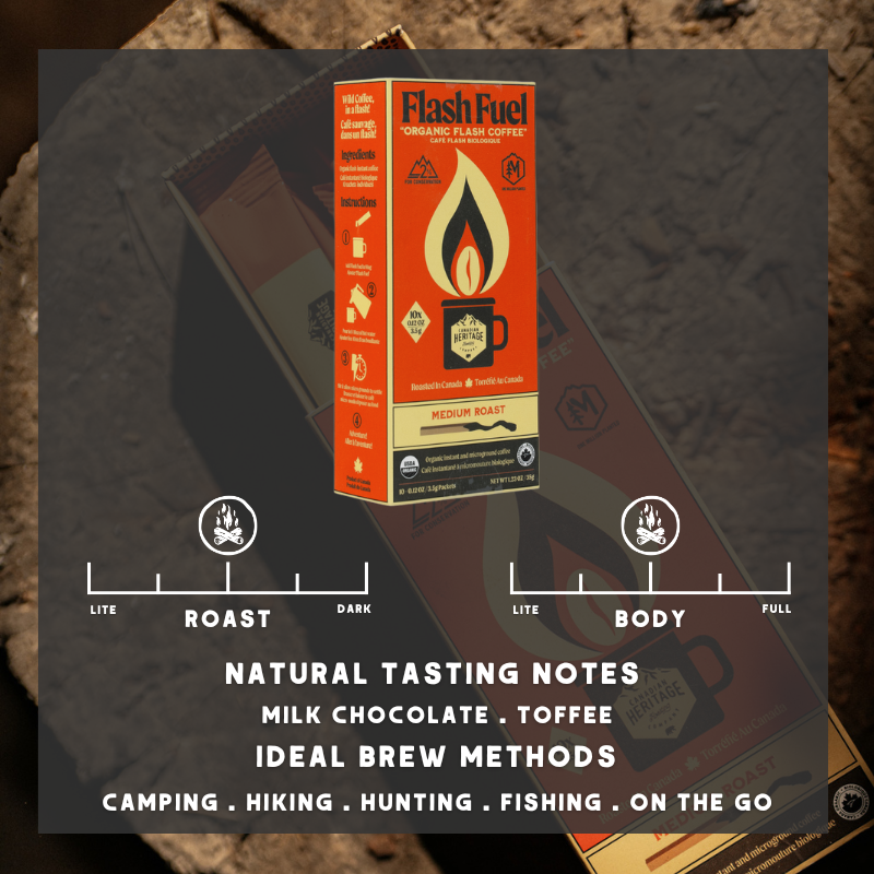Flash Fuel Oganic Instant Coffee - Medium Roast