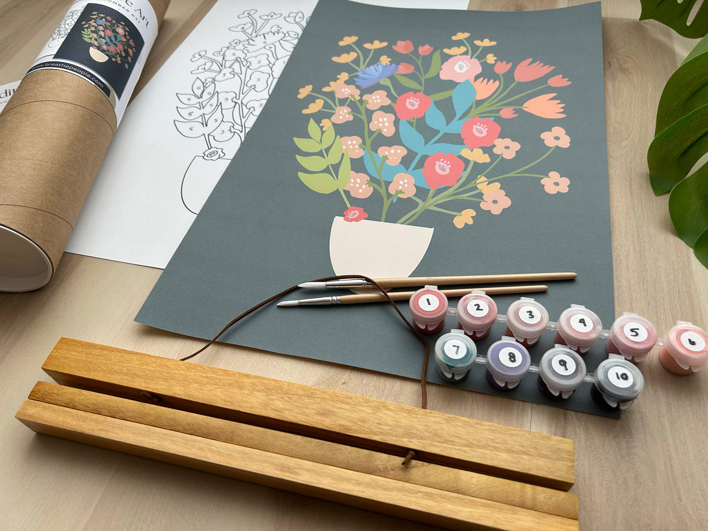 Bouquet Paint by Number Kit
