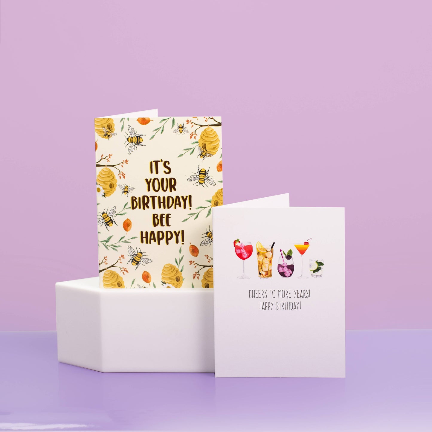 Cheers To More Years! Happy Birthday! - Greeting Card