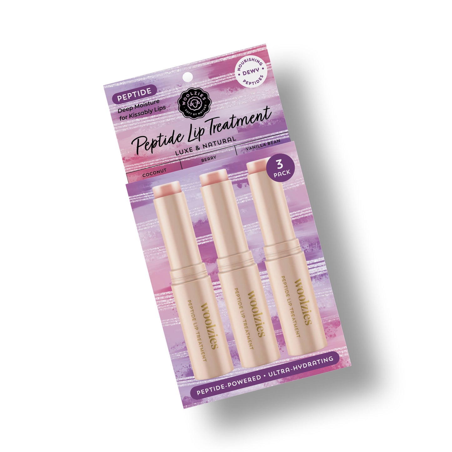 Peptide Lip Treatment Trio – Luxe & Natural | 3 Pack