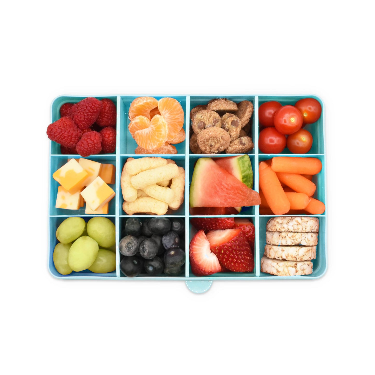 Snackle Box, Divided Snack Container with 12 Compartments