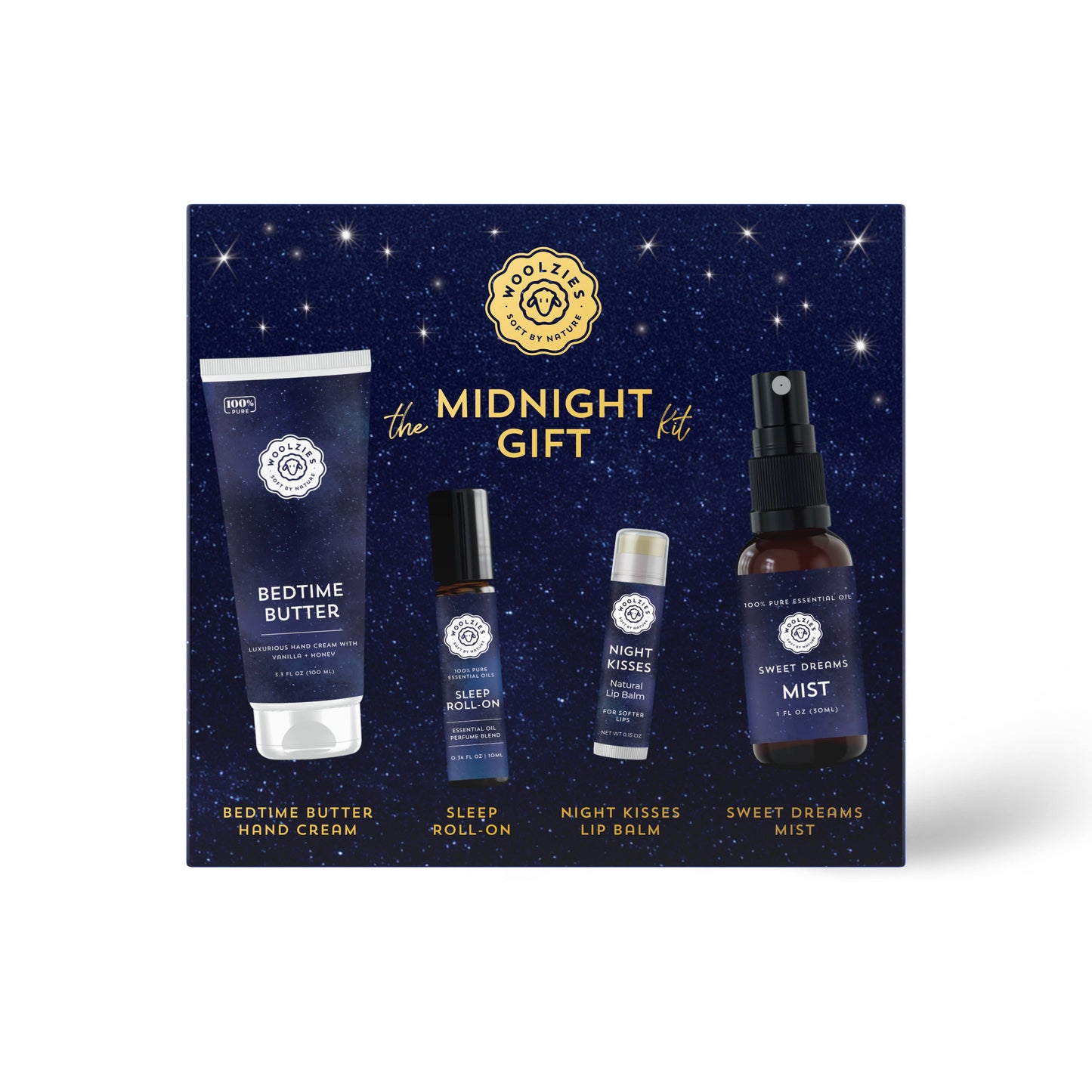 The Midnight Gift Kit – 4-Piece Sleep Set