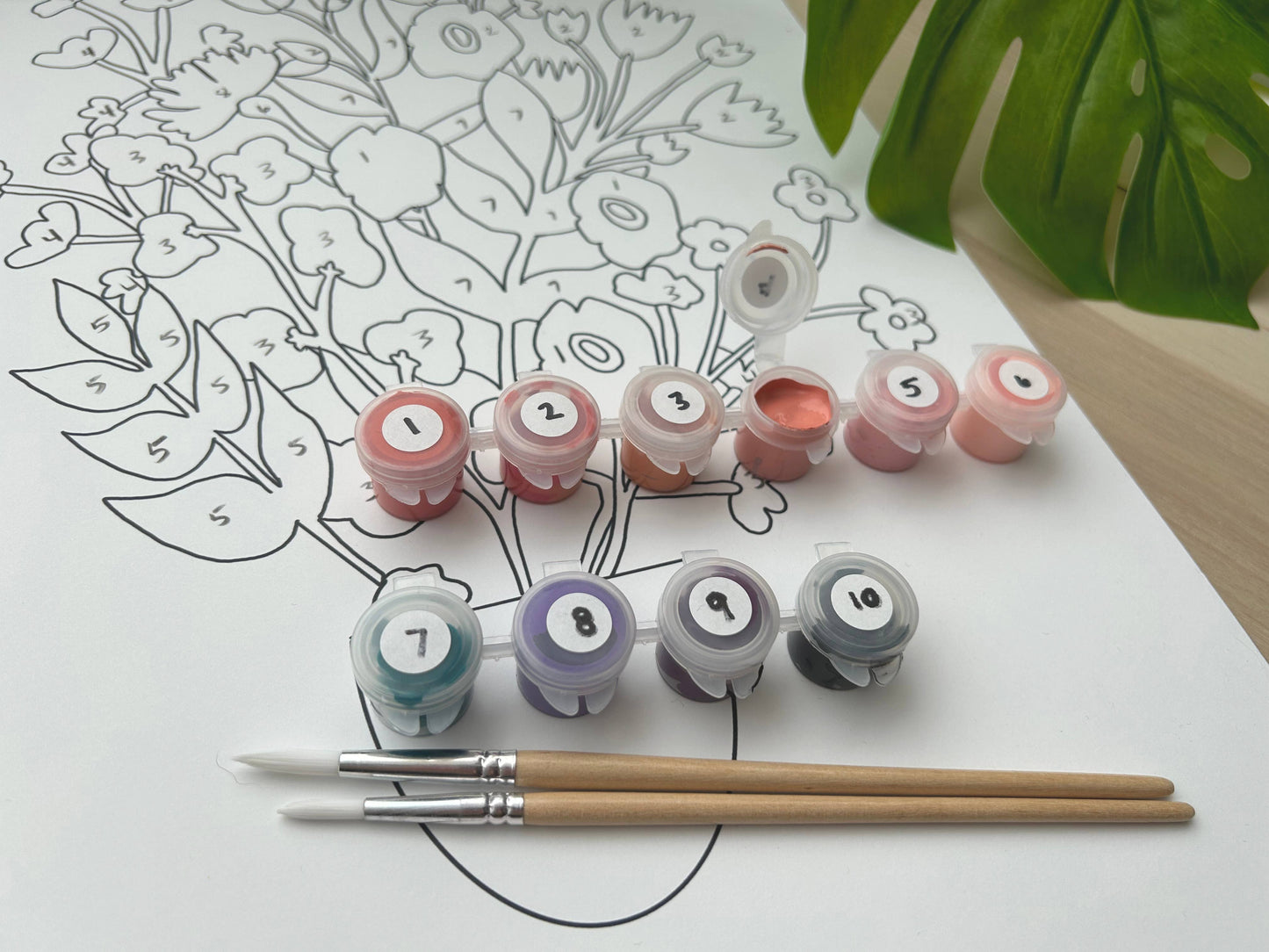 Bouquet Paint by Number Kit