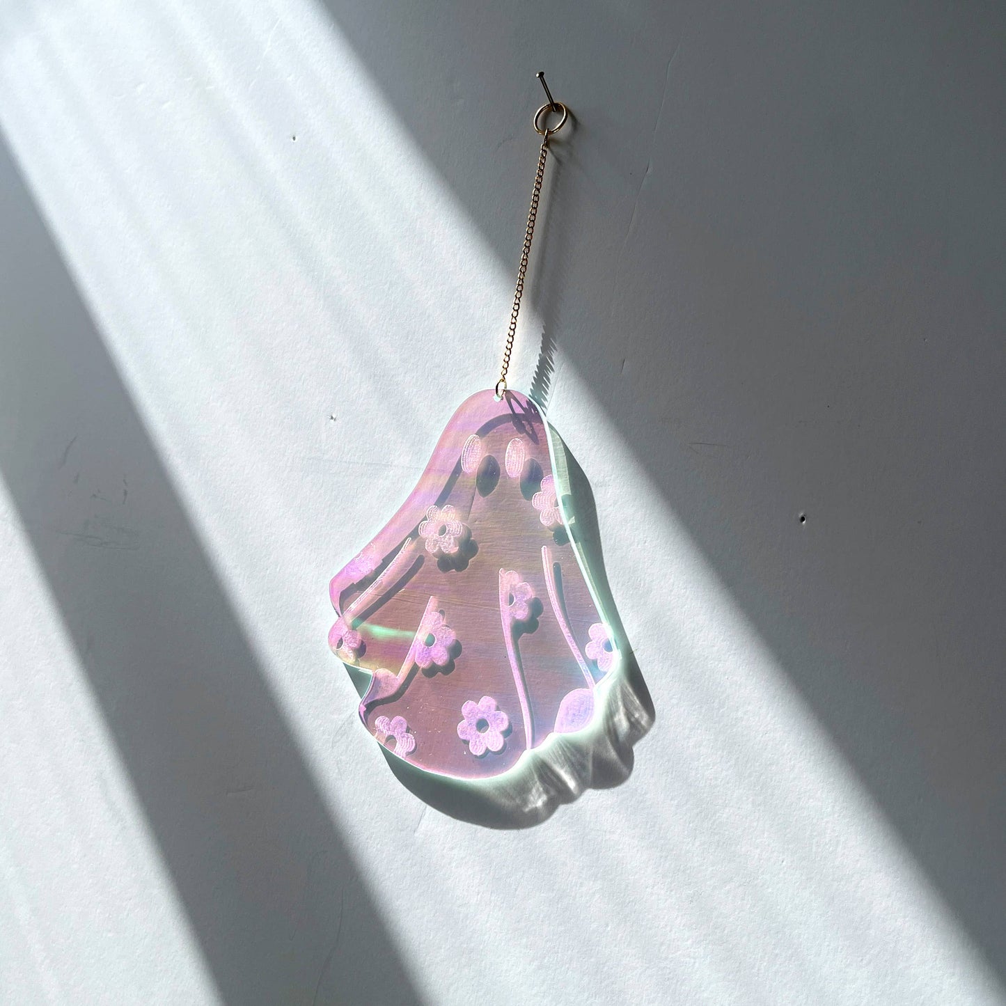 Floral Ghostie Suncatcher
