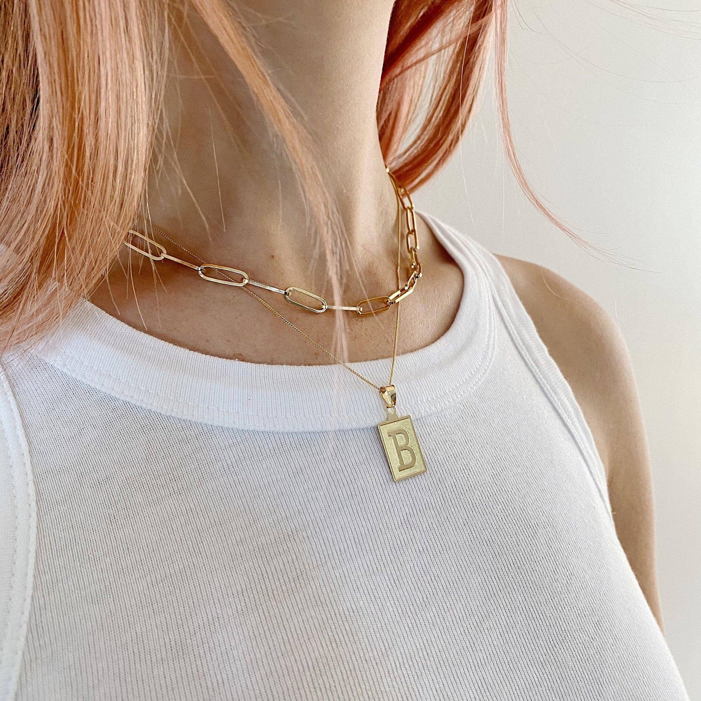 Chunky Paperclip Chain