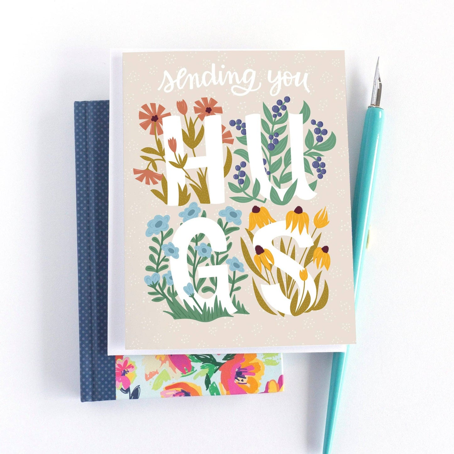 Sending You Hugs Sympathy Card