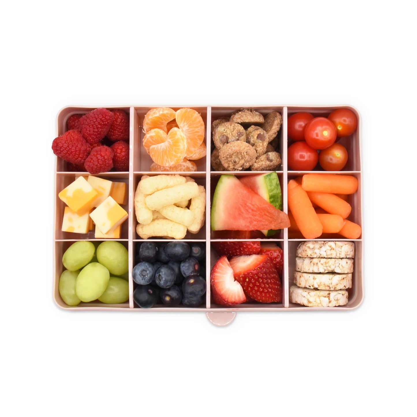 Snackle Box, Divided Snack Container with 12 Compartments