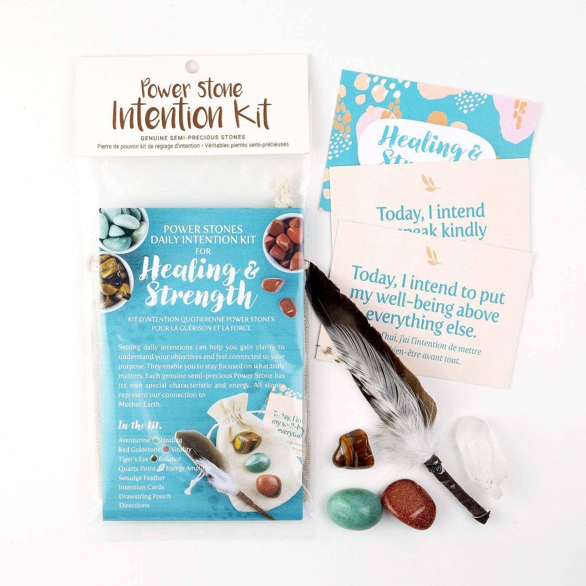 Power Stone Intention Kit for Healing & Strength