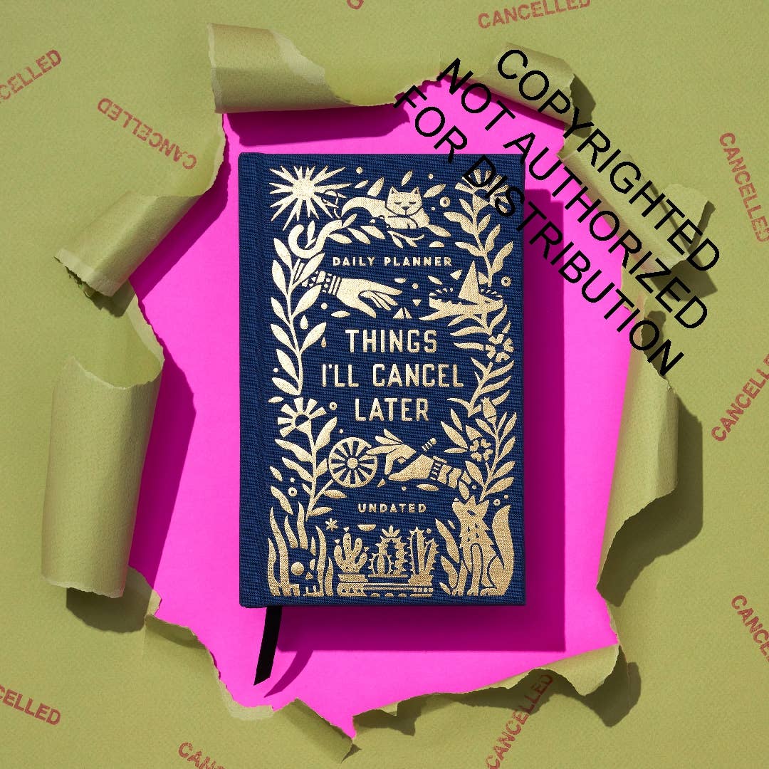 Things I’ll Cancel Later Undated Mini Planner