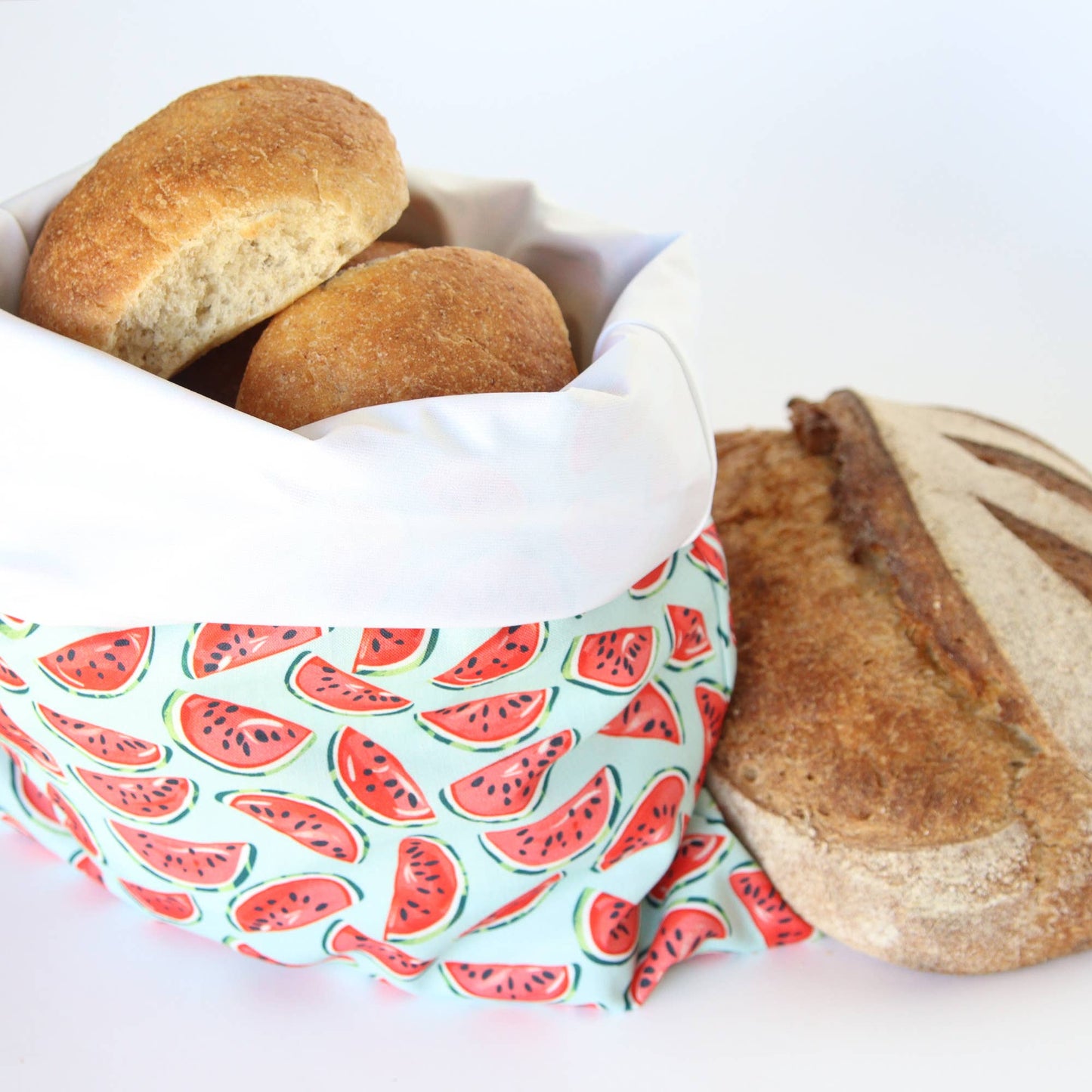 Reusable Bread Bag - Watermelons