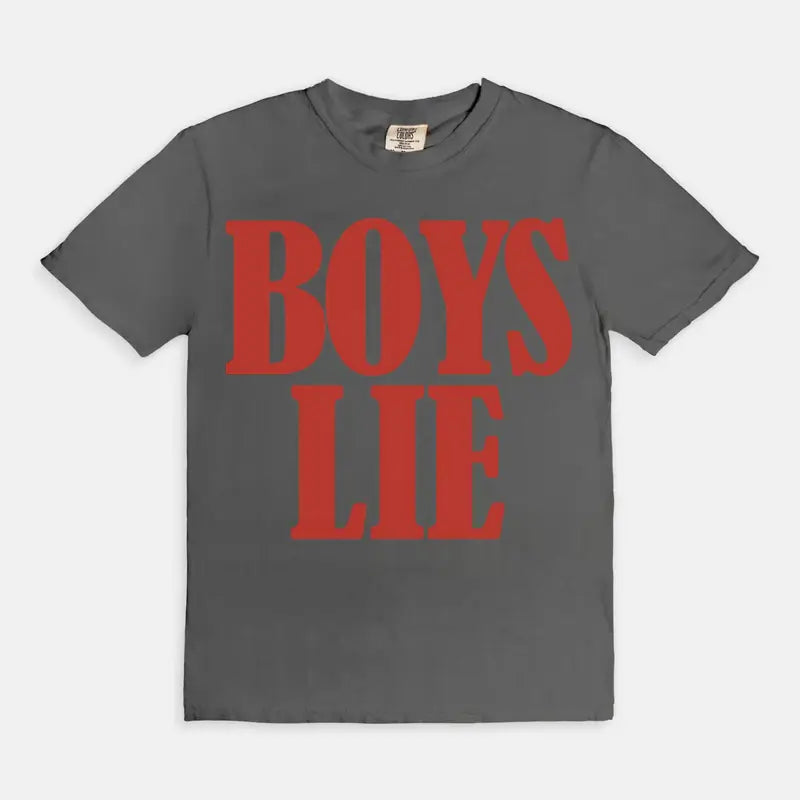 Boys Lie Valentine Tee - Smoke