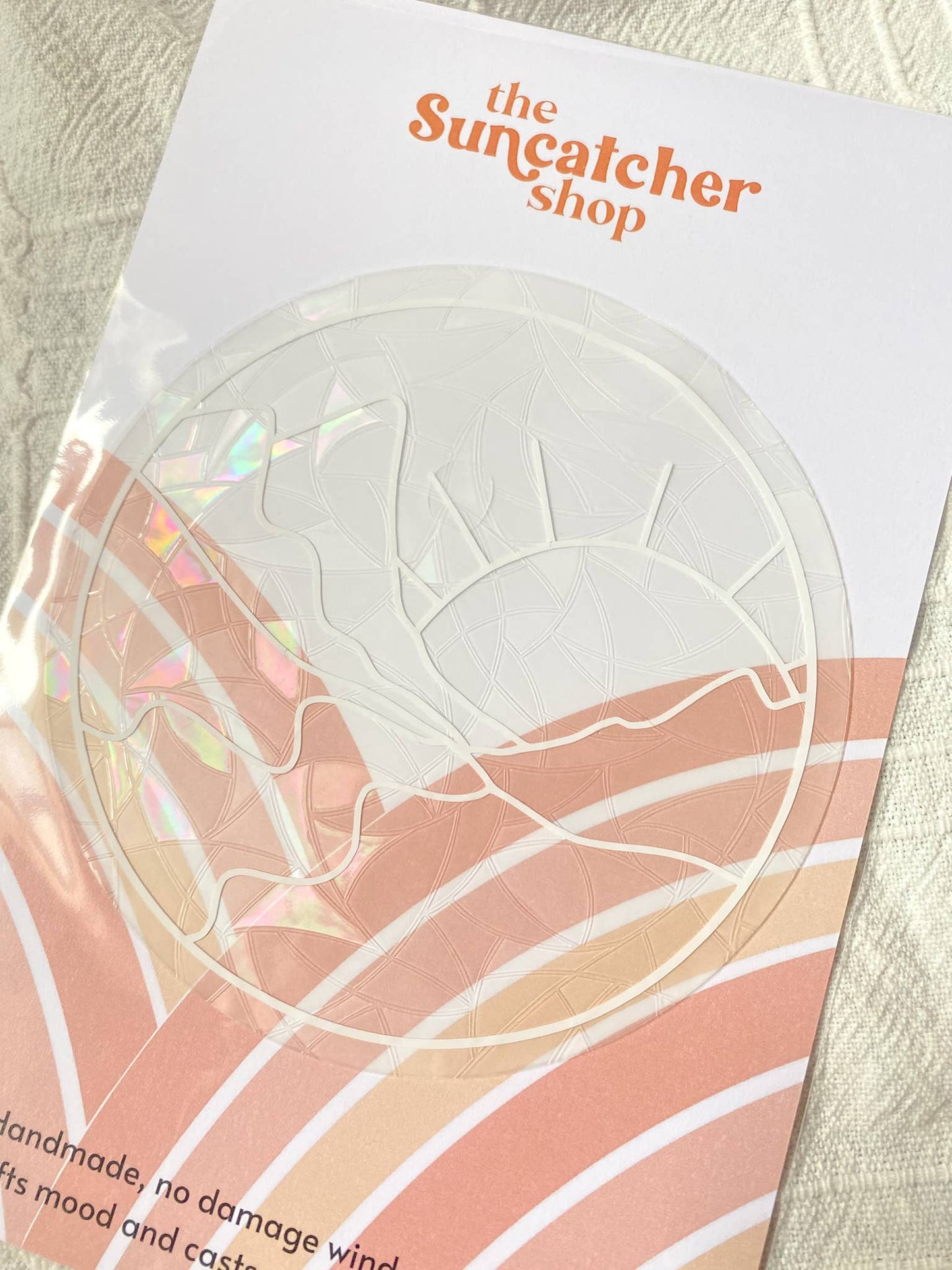 Sun + Mountains Suncatcher