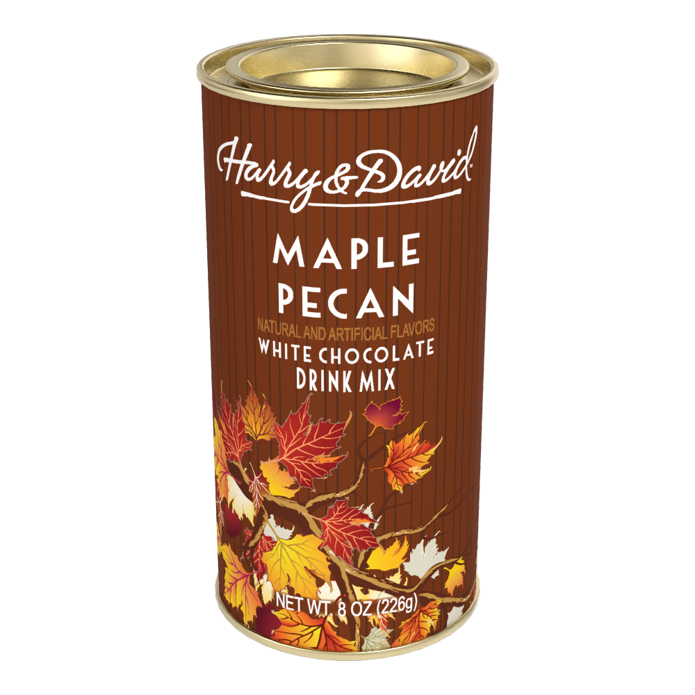 H&D® Fall Maple Pecan White Hot Chocolate (8oz Tins)