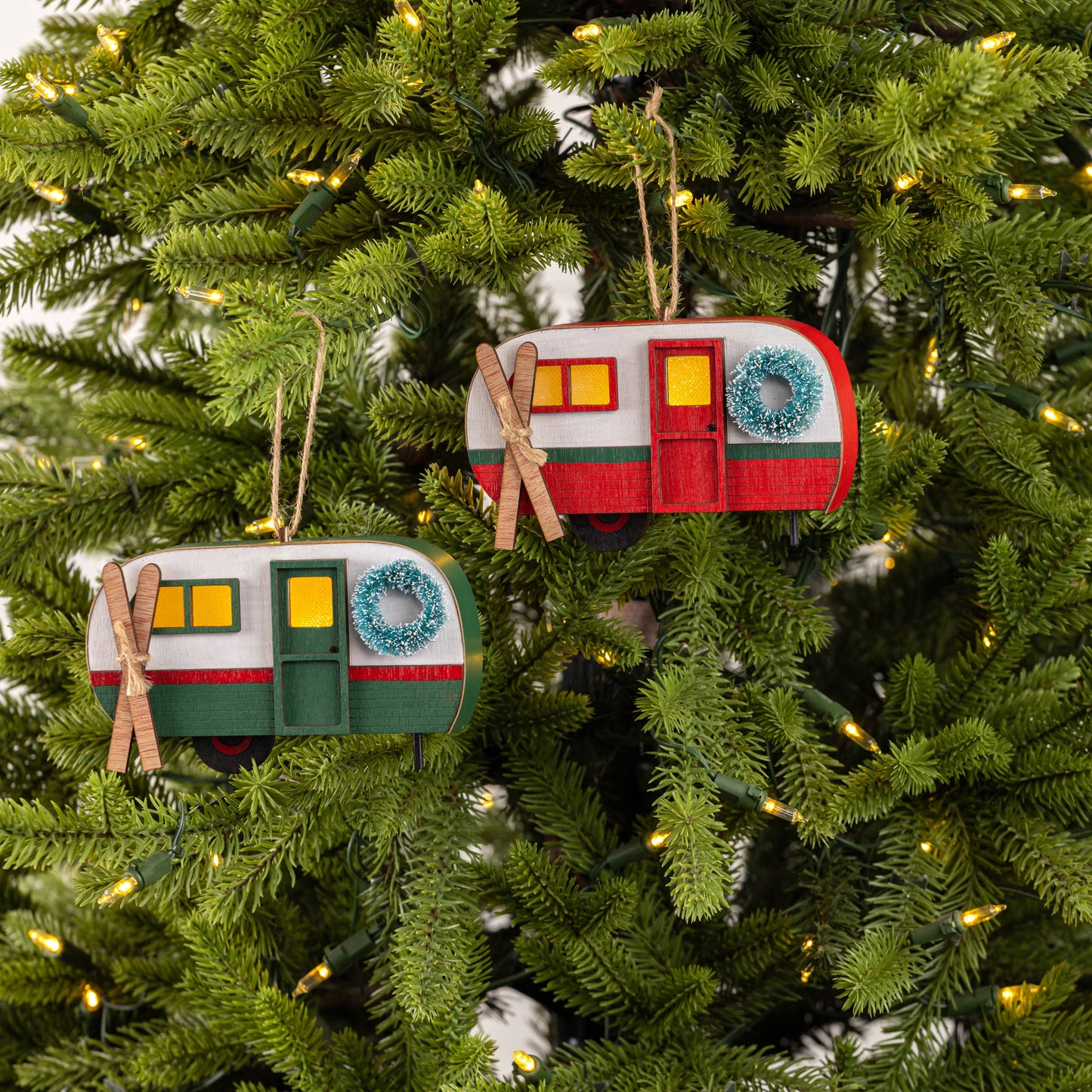 LED LIGHTED MOTORHOME ORNAMENT