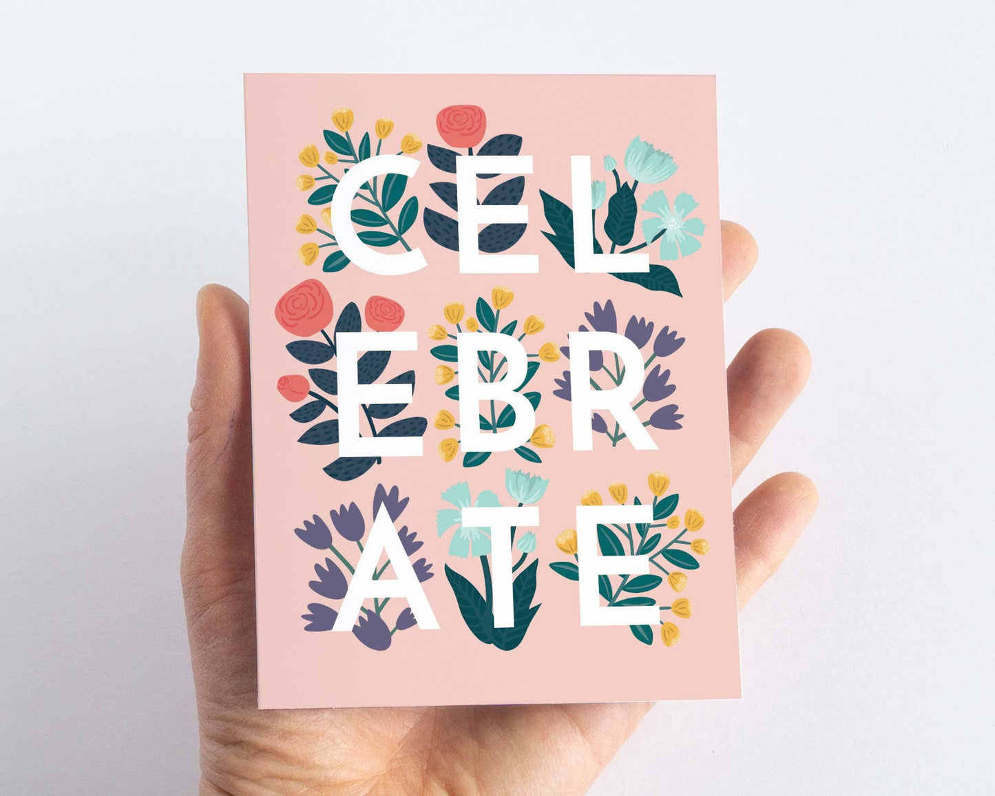 Celebrate Floral Birthday Card