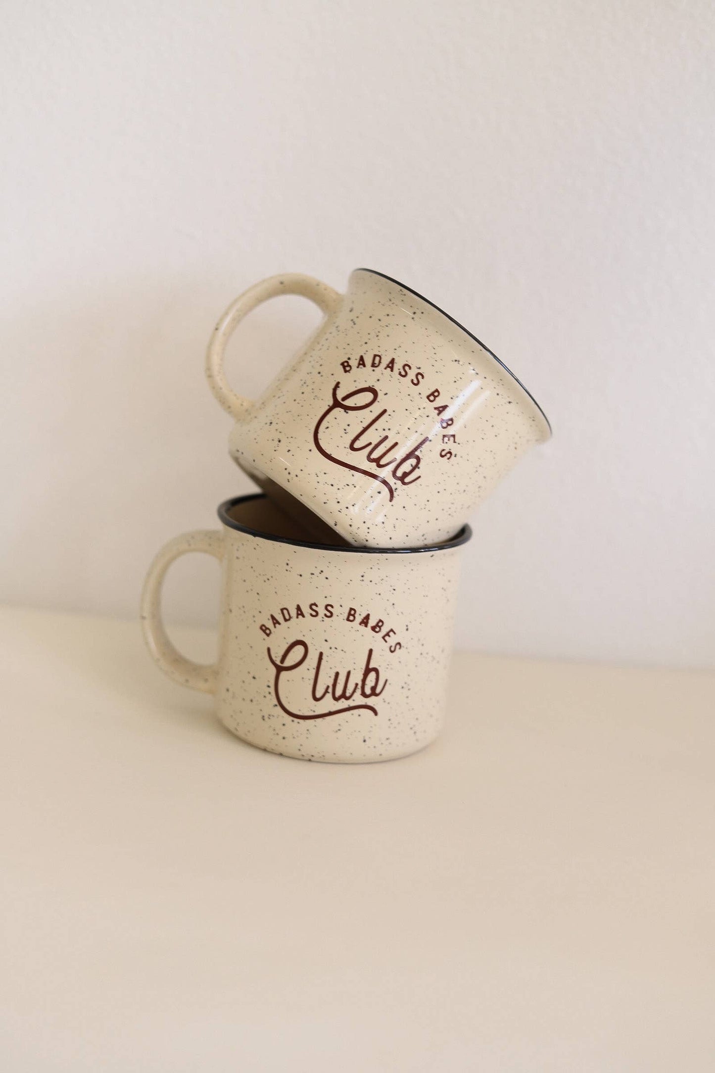Badass Babes Ceramic Mug, Campfire Mug, Coffee Mug, Feminist