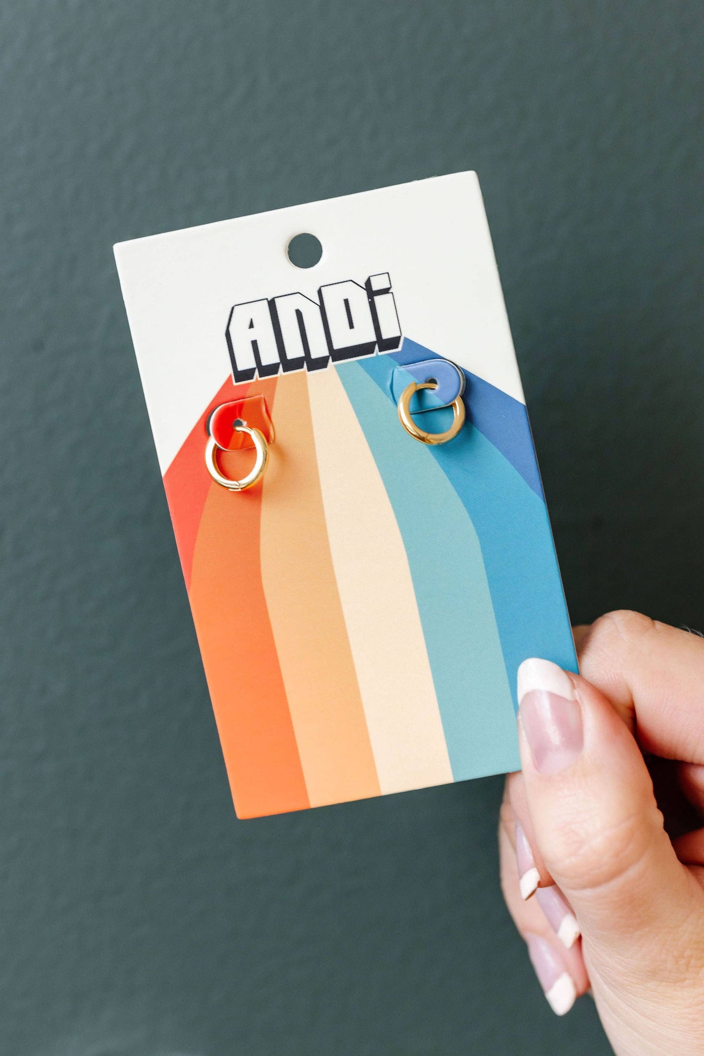 12mm Fundamental Gold Hoops - Hypoallergenic