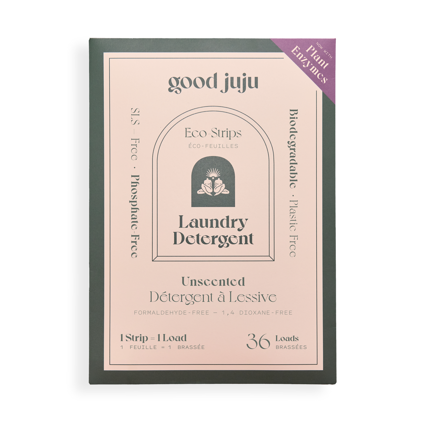 Laundry Detergent Strips in Unscented