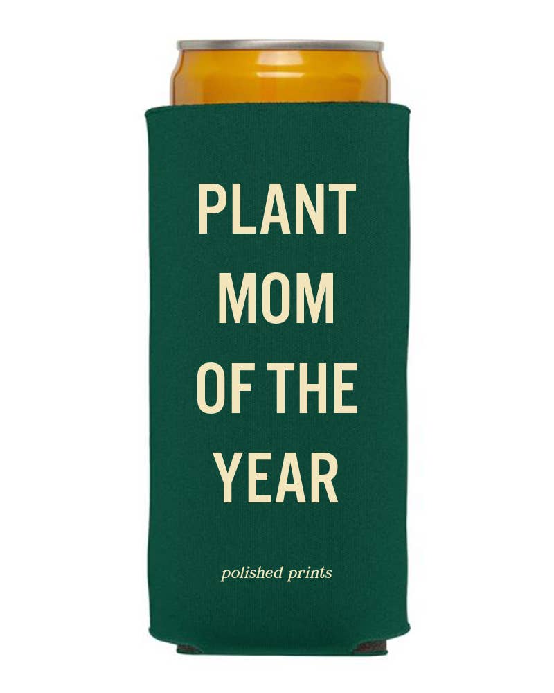 Plant Mom Koozie, Collapsible Coolie, Seltzer Coozie, Hugger