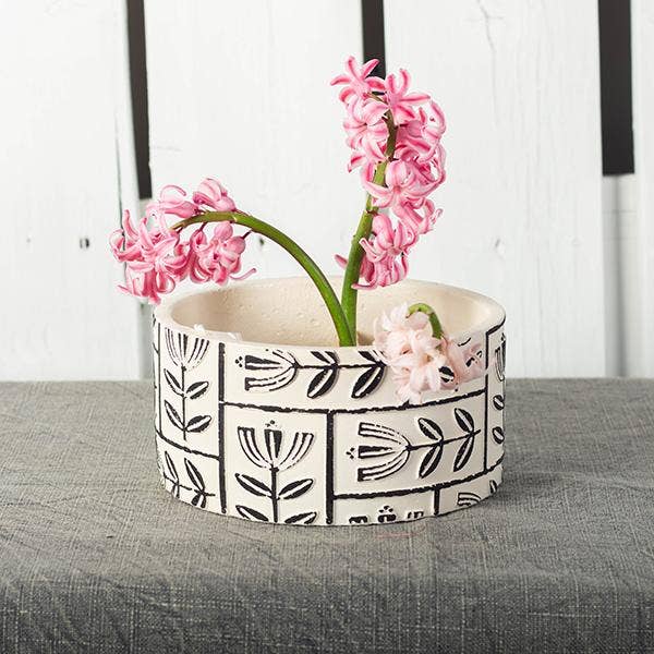 Floral Flower Pot