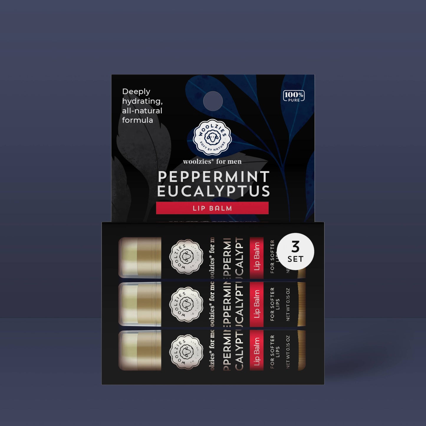 Peppermint - Eucalyptus Lip Balm