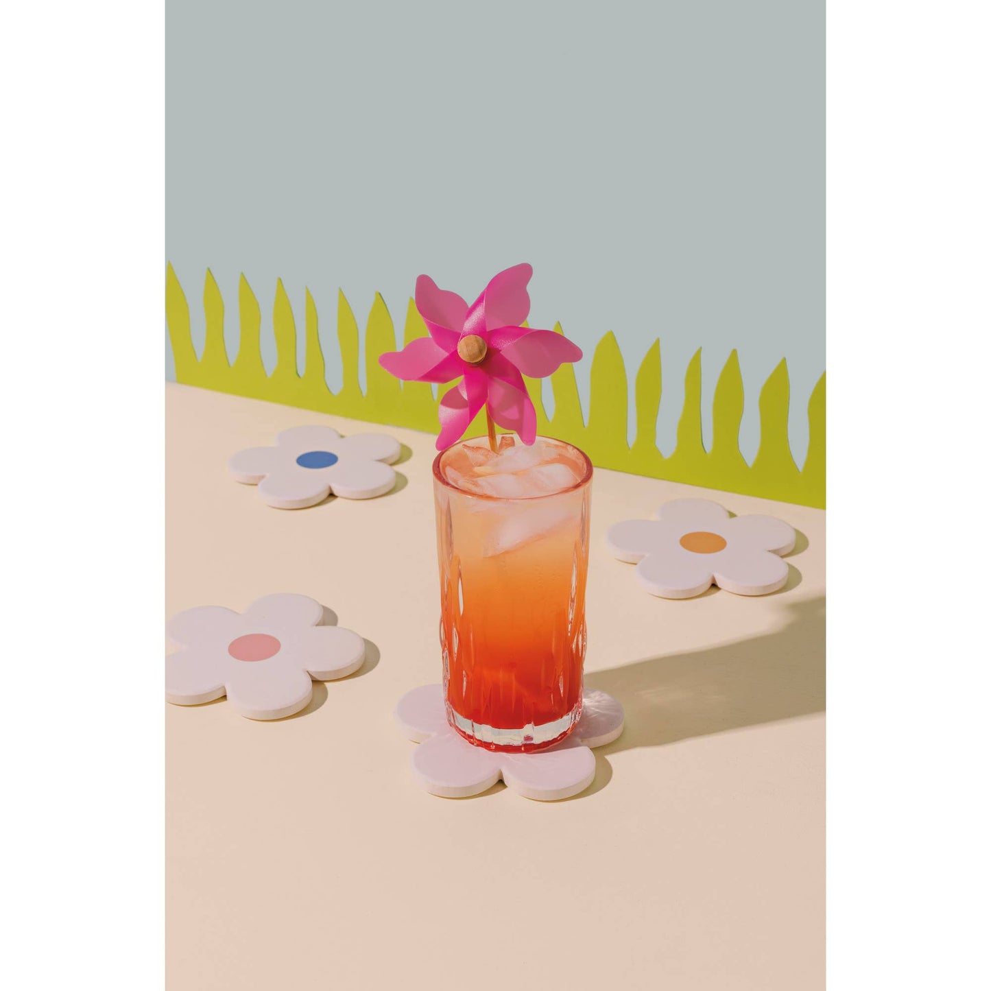 Daisy Soak Up Coaster Set of 4