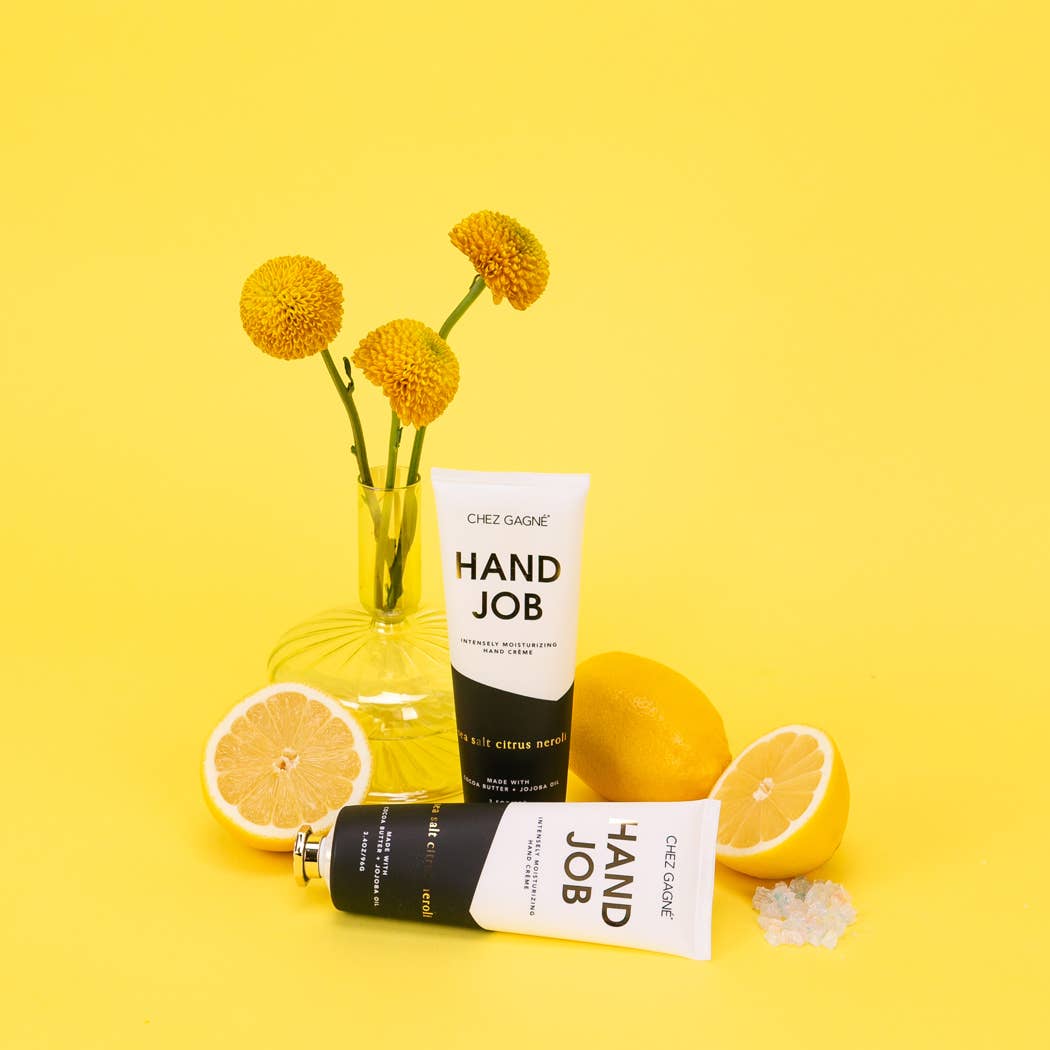 Hand Job - Sea Salt, Citrus + Neroli - Clean + Vegan Hand Crème - 3.4oz