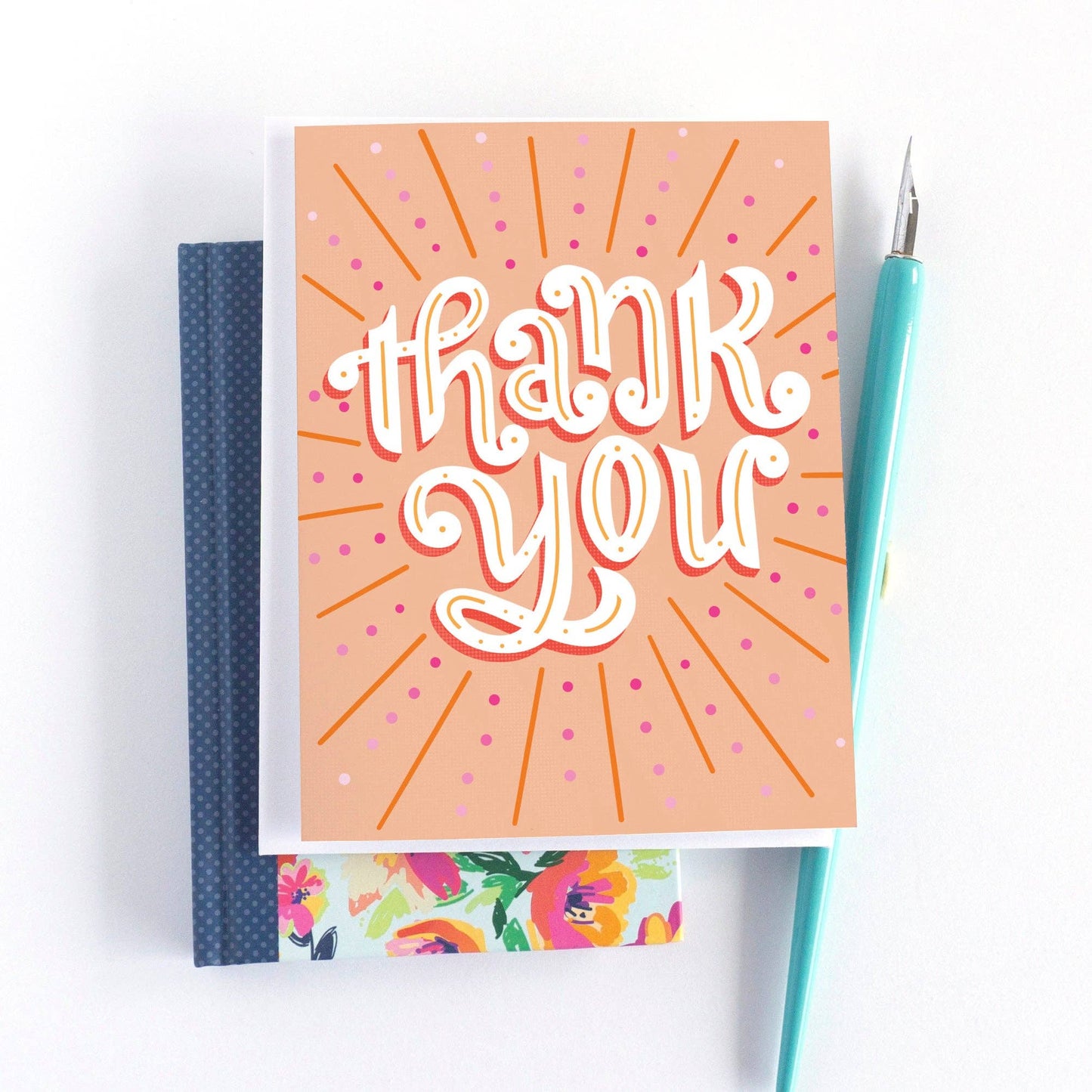 Retro Thank You Card