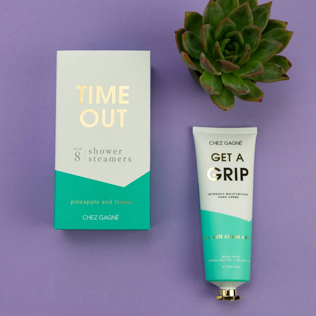 Get A Grip - Funny Hand Cream Gift, Sea Salt Citrus + Neroli
