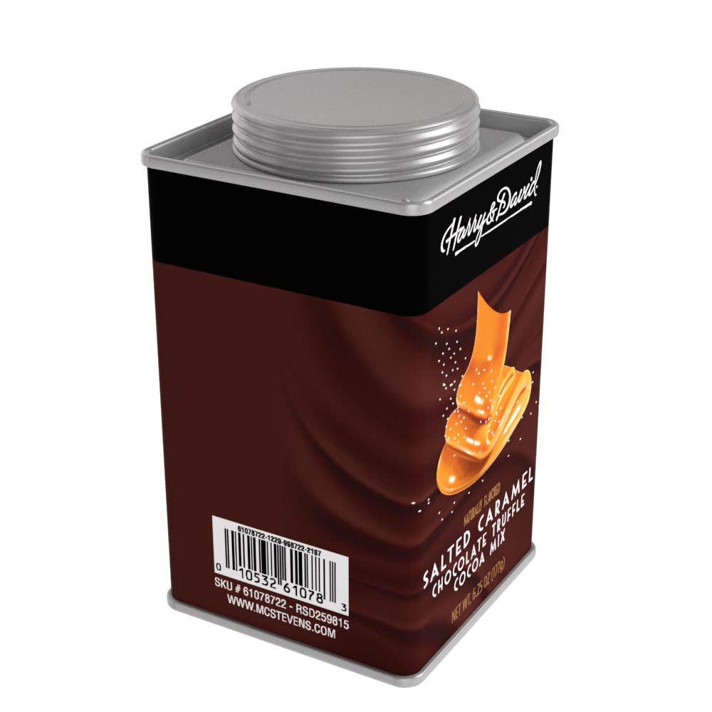 H&D® Truffle Cocoa - Salted Caramel Chocolate (6.25oz Tins)