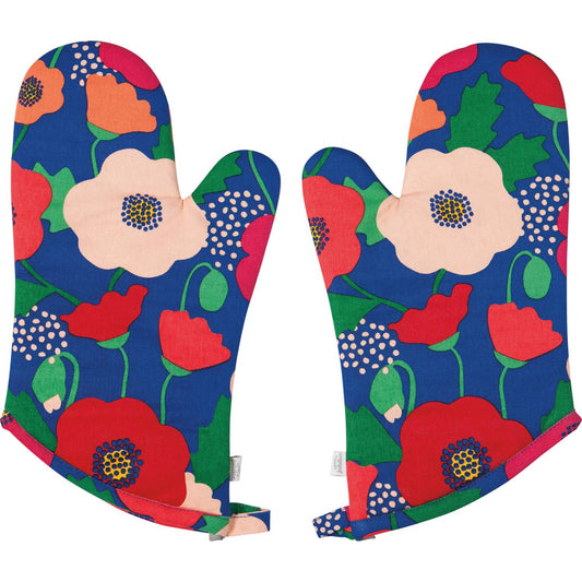 Poppy Mitts Set
