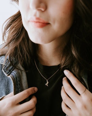 Mini Cowboy Boot Necklace