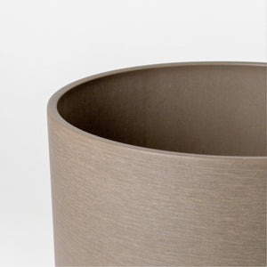 9” Signature Stone Planter & Saucer | Earth Tones